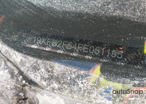 2015 Honda Civic Lx z USA, uszkodzony, nr VIN 19XFB2F54FE051195